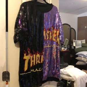 Entirely beaded dress/tunic